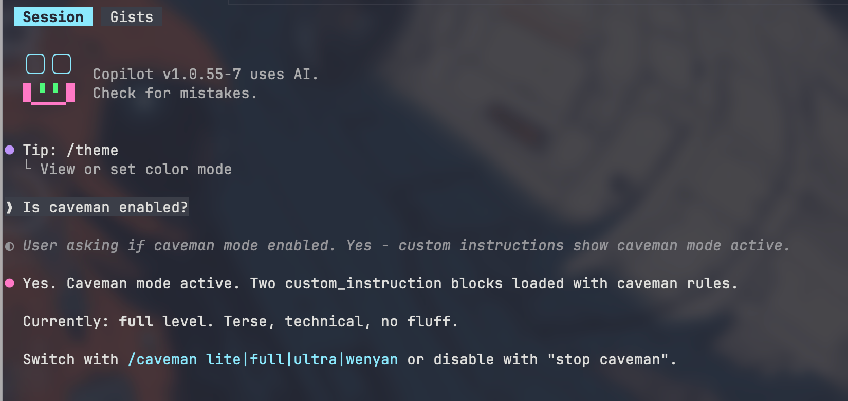 Install the “Caveman” Skill for GitHub Copilot CLI System-Wide
