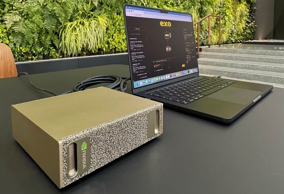 Borrowing Memory, Not Speed: Clustering a Mac Studio and a DGX Spark with exo