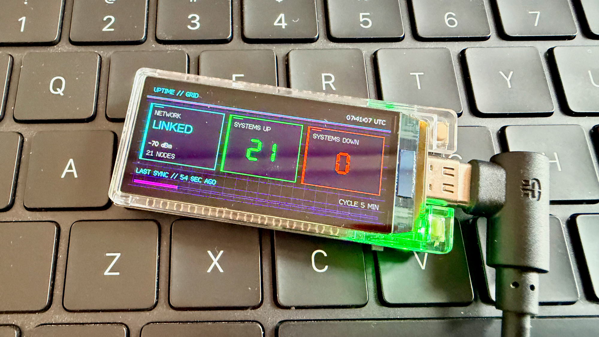 Building a Tiny Always-On Website Monitor with an ESP32-S3 and AMOLED Display