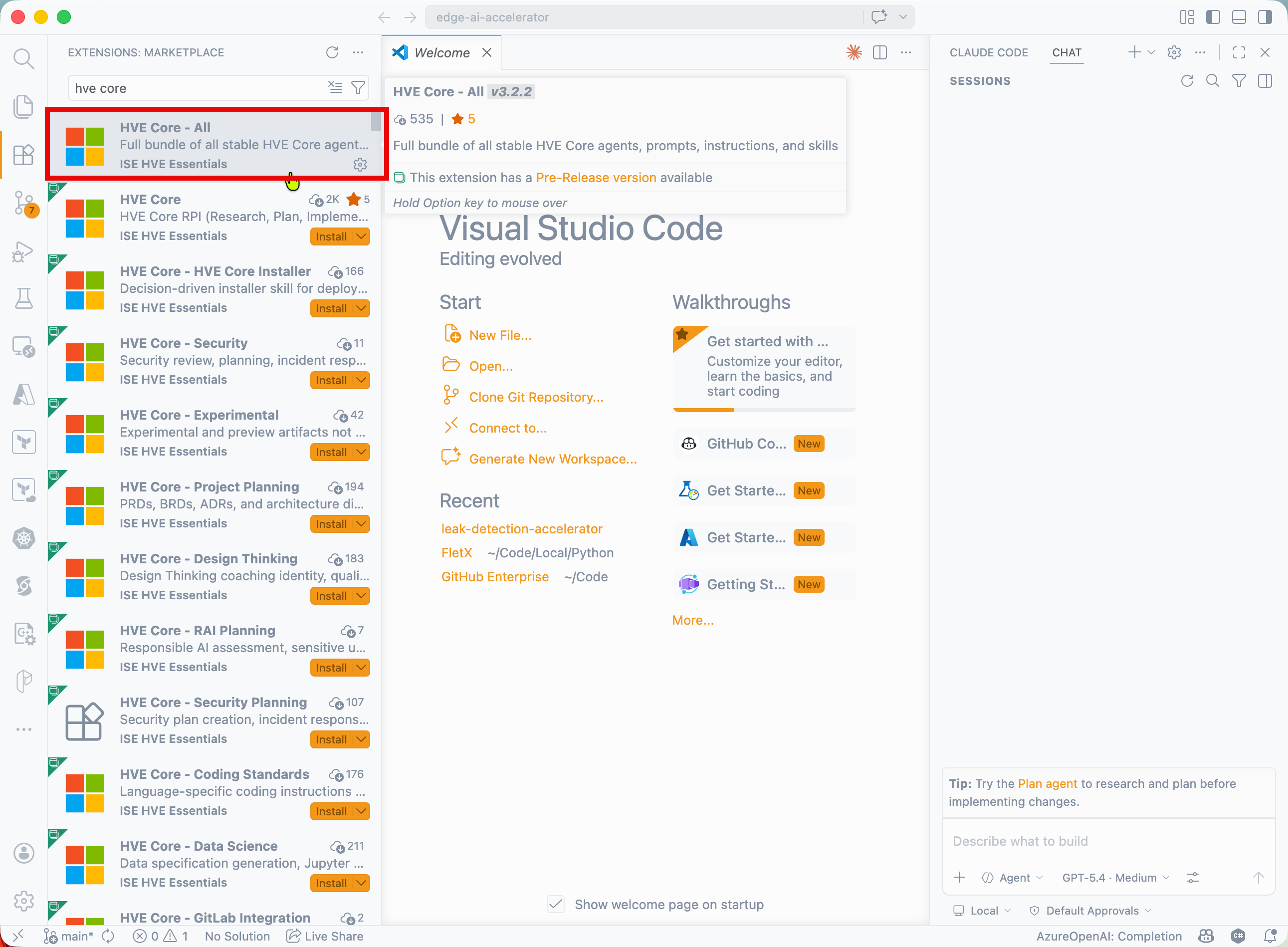 HVE Core for VS Code: Turning GitHub Copilot into a Structured ...