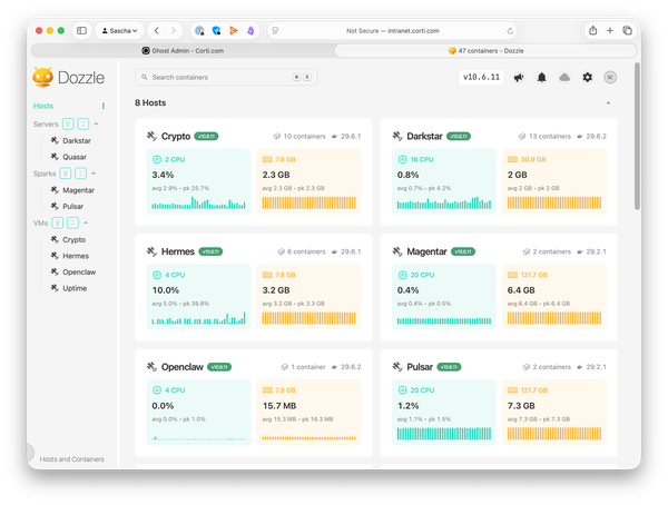 Monitoring Multiple Docker Hosts with Dozzle — the Easy Way